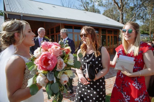 Leah and Daniel's wedding day in Kangaroo Ground, frame 160