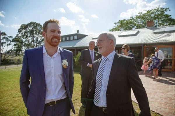 Leah and Daniel's wedding day in Kangaroo Ground, frame 166