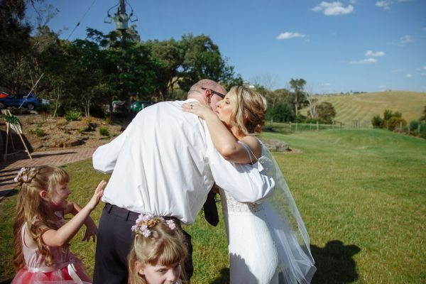 Leah and Daniel's wedding day in Kangaroo Ground, frame 175