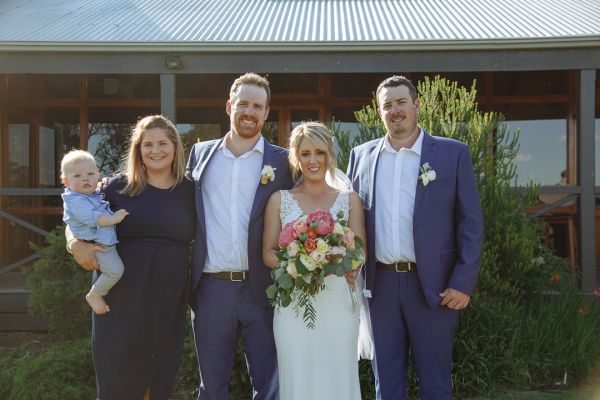 Leah and Daniel's wedding day in Kangaroo Ground, frame 205