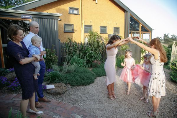 Leah and Daniel's wedding day in Kangaroo Ground, frame 331