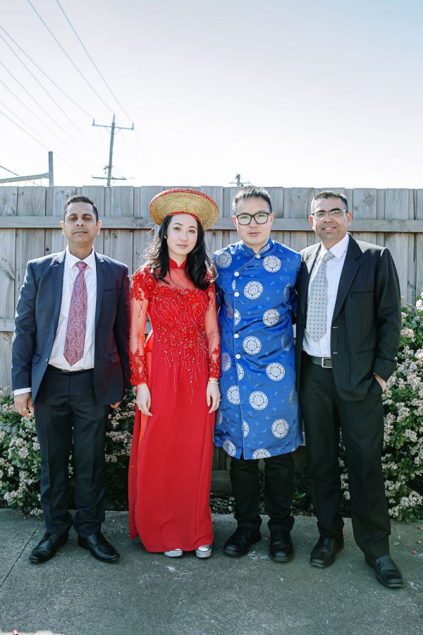David and Tina's wedding day in Footscray, frame 019