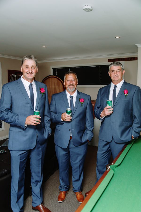 Tania and Jamie's wedding day in Kings Meadows, frame 013