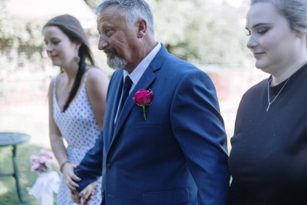 Launceston Golf Club wedding, the couple, frame 086