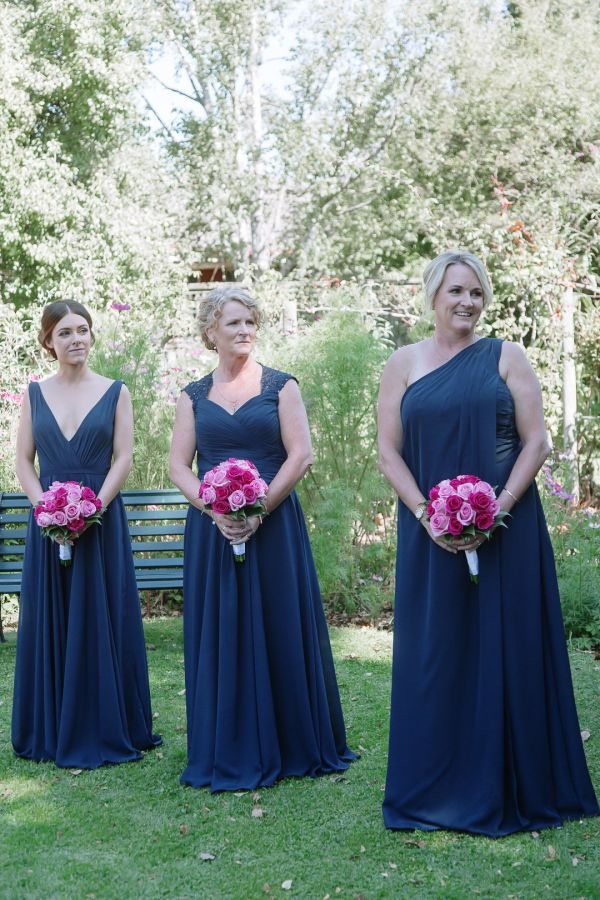 Tania and Jamie's wedding day in Kings Meadows, frame 106