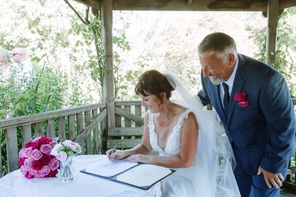 Launceston Golf Club wedding, the couple, frame 119