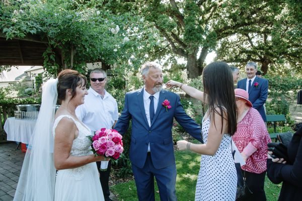 Launceston Golf Club wedding, the couple, frame 137