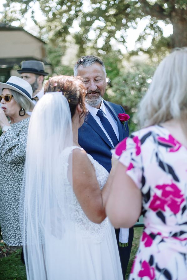 Launceston Golf Club wedding, the couple, frame 155