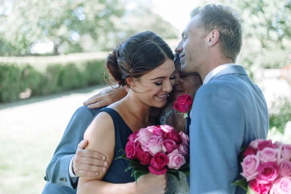 Launceston Golf Club wedding, the couple, frame 170