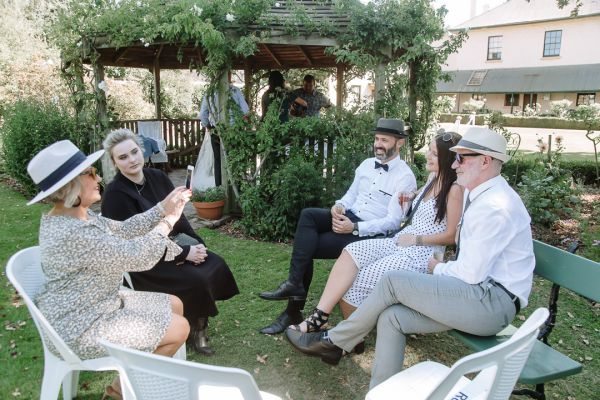 Launceston Golf Club wedding, the couple, frame 176