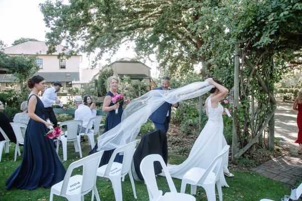Launceston Golf Club wedding, the couple, frame 182