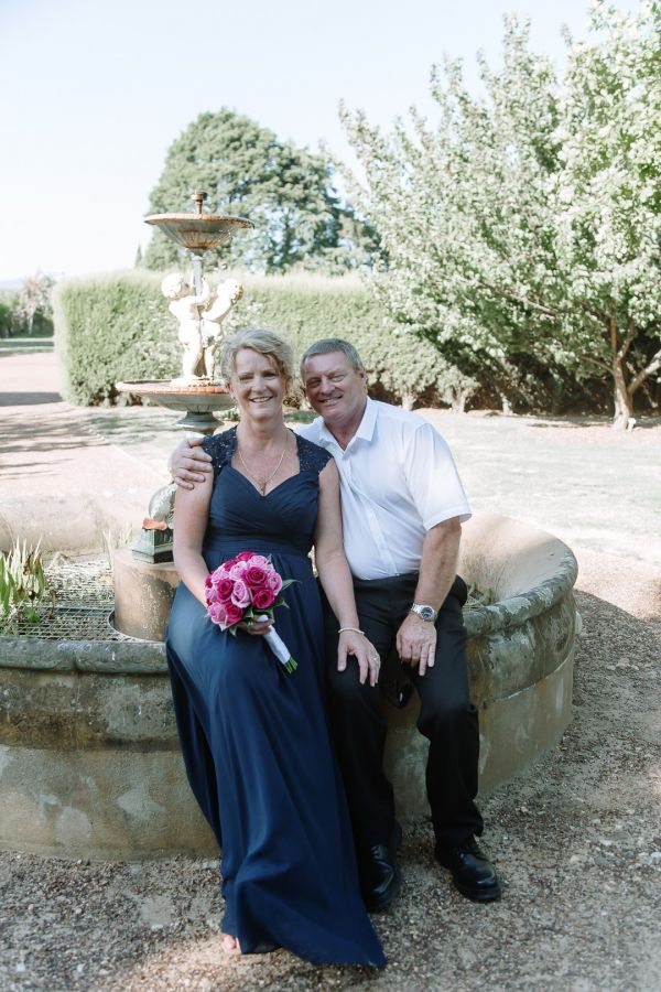 Launceston Golf Club wedding, the couple, frame 203