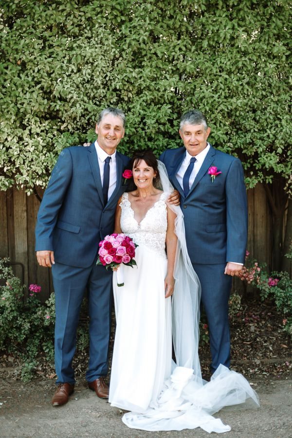 Launceston Golf Club wedding, the couple, frame 206