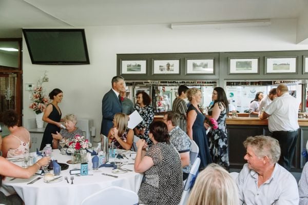 Launceston Golf Club wedding, the couple, frame 227