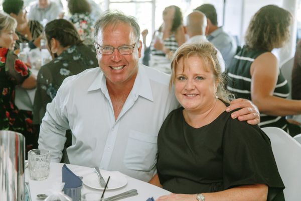 Tania and Jamie's wedding day in Kings Meadows, frame 241