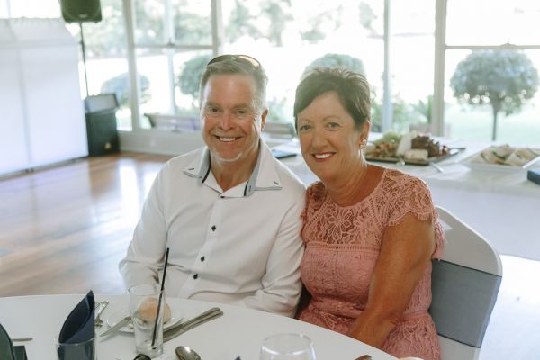 Tania and Jamie's wedding day in Kings Meadows, frame 250