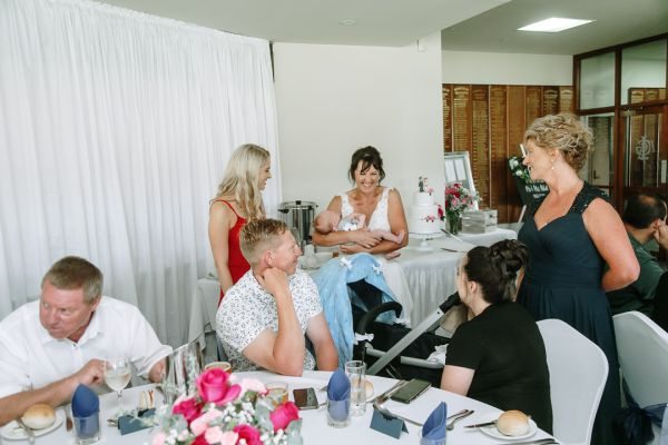 Launceston Golf Club wedding, the couple, frame 269