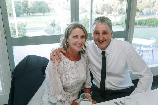 Launceston Golf Club wedding, the couple, frame 299