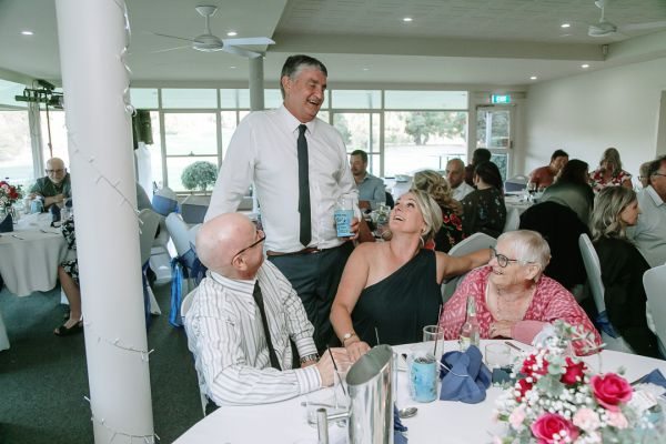 Launceston Golf Club wedding, the couple, frame 308