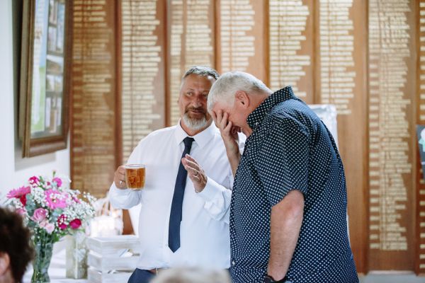 Launceston Golf Club wedding, the couple, frame 311