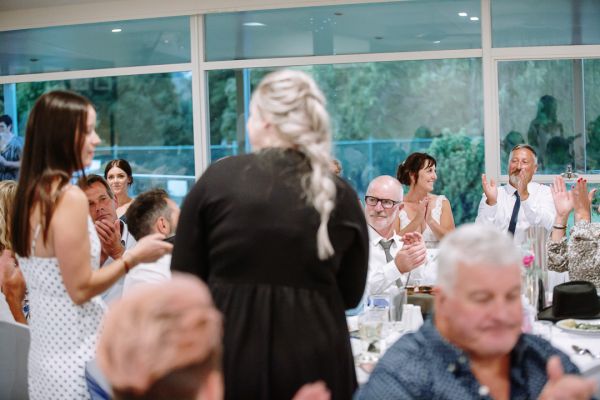 Launceston Golf Club wedding, the couple, frame 320