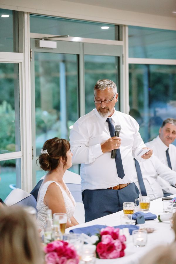 Launceston Golf Club wedding, the couple, frame 323
