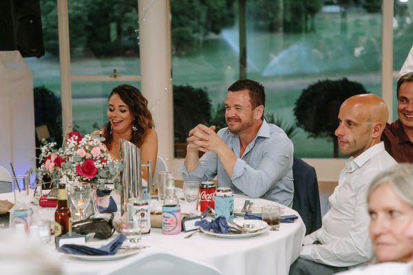 Launceston Golf Club wedding, the couple, frame 326