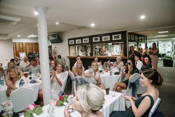 Launceston Golf Club wedding, the couple, frame 338