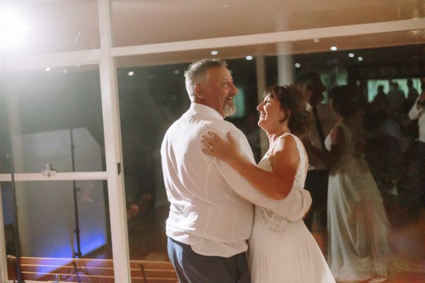 Launceston Golf Club wedding, the couple, frame 353