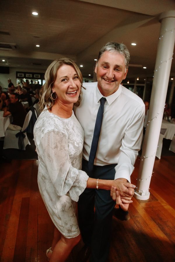 Launceston Golf Club wedding, the couple, frame 362