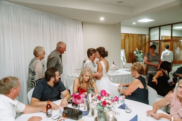 Launceston Golf Club wedding, the couple, frame 380