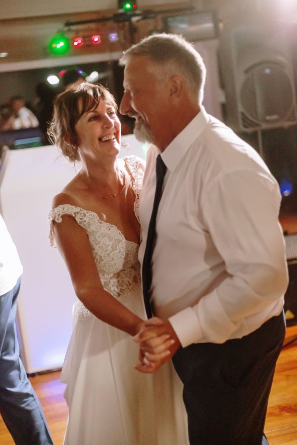 Launceston Golf Club wedding, the couple, frame 386