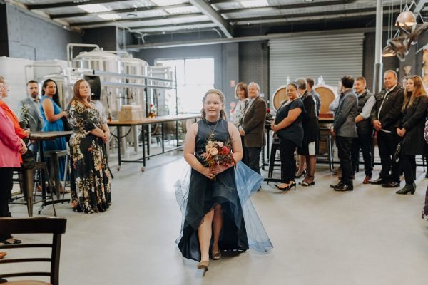 Future Mountain Brewing and Blending wedding, Anna and Stephen, frame 026