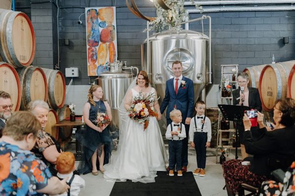 Future Mountain Brewing and Blending wedding, Anna and Stephen, frame 029