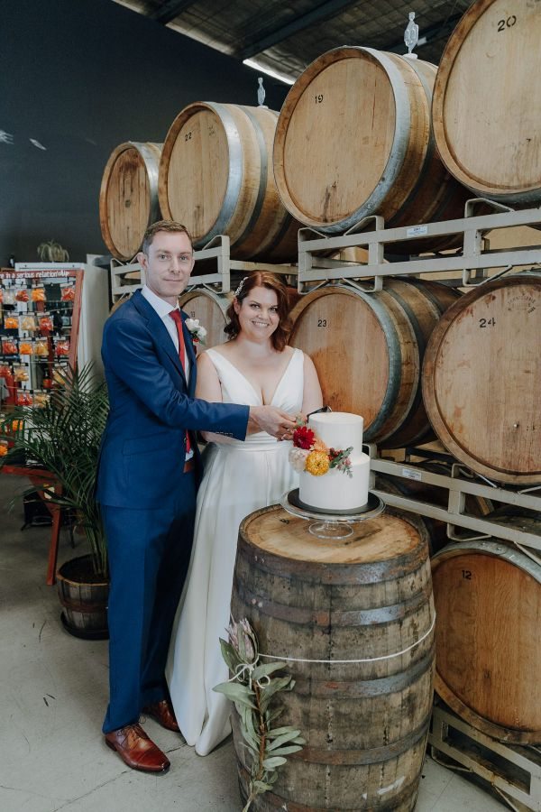 Anna and Stephen's wedding day in Reservoir, frame 070
