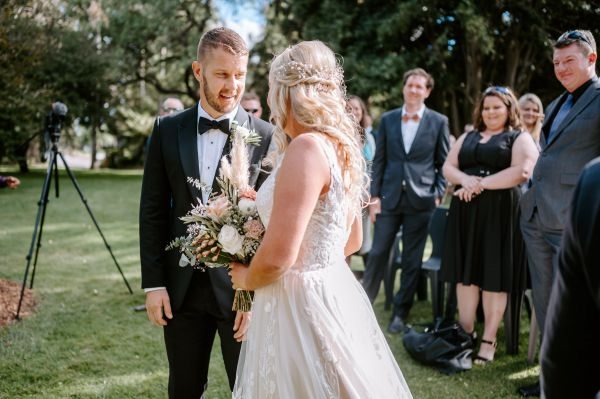 Lisa and Steve's wedding day in Geelong, frame 028