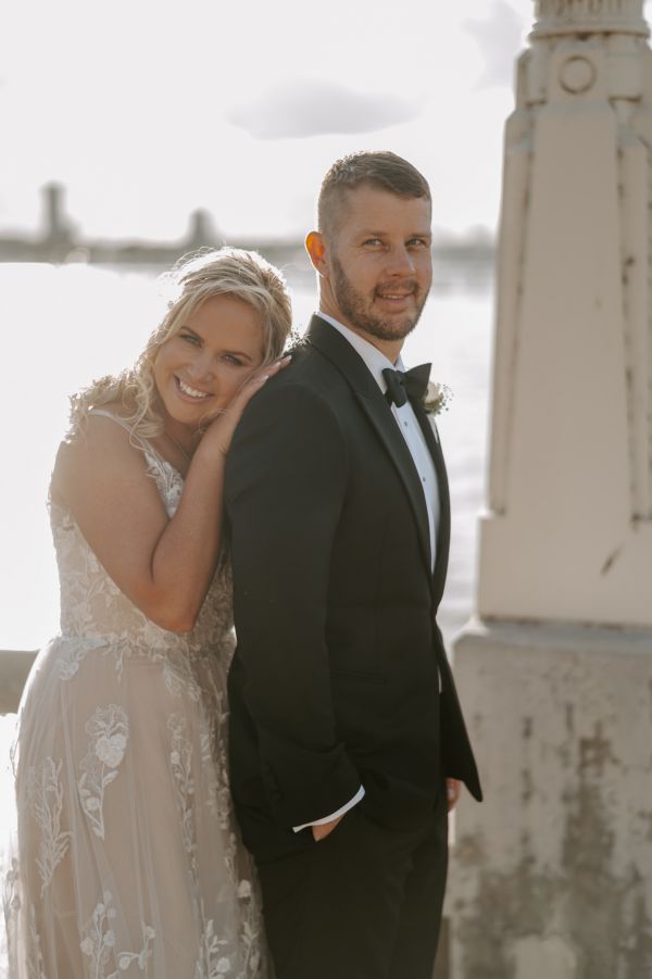 Lisa and Steve's wedding day in Geelong, frame 073