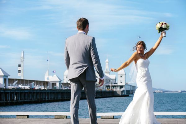 The couple's wedding day in Geelong, frame 037