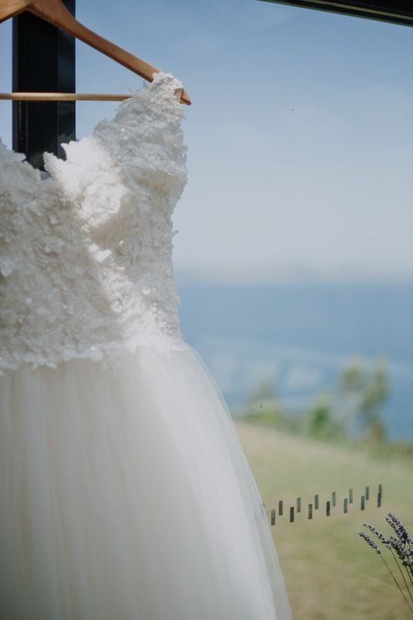 Caitlin and Dylan's wedding day in Taroona, frame 004