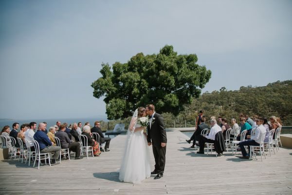 Caitlin and Dylan's wedding day in Taroona, frame 100
