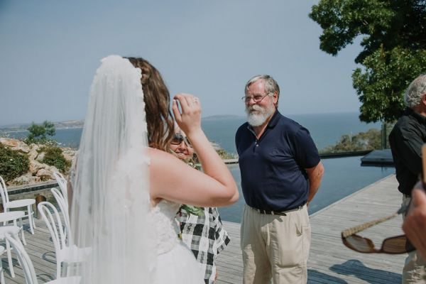 Caitlin and Dylan's wedding day in Taroona, frame 115