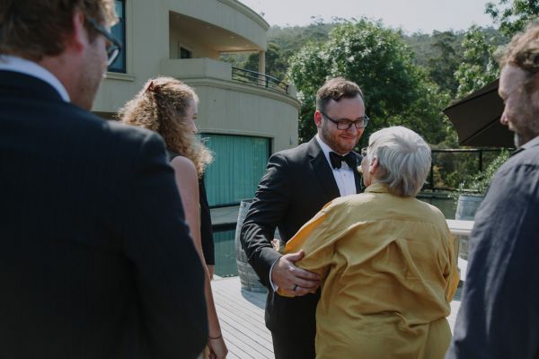 Caitlin and Dylan's wedding day in Taroona, frame 118