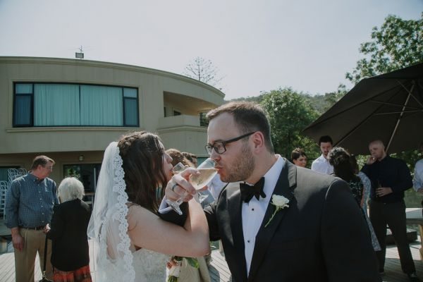 Caitlin and Dylan's wedding day in Taroona, frame 127