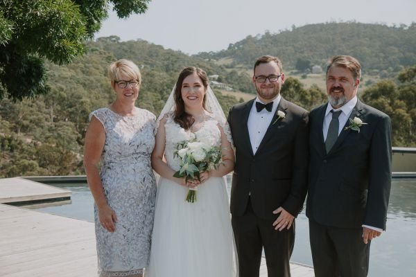 Caitlin and Dylan's wedding day in Taroona, frame 130