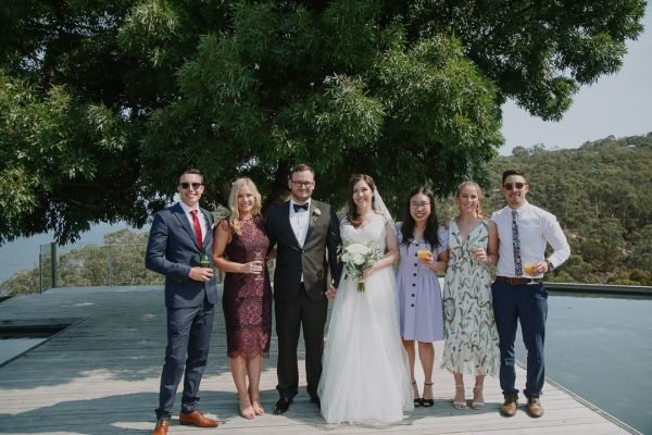 Caitlin and Dylan's wedding day in Taroona, frame 136