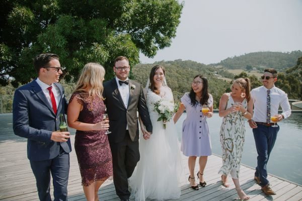 Caitlin and Dylan's wedding day in Taroona, frame 139