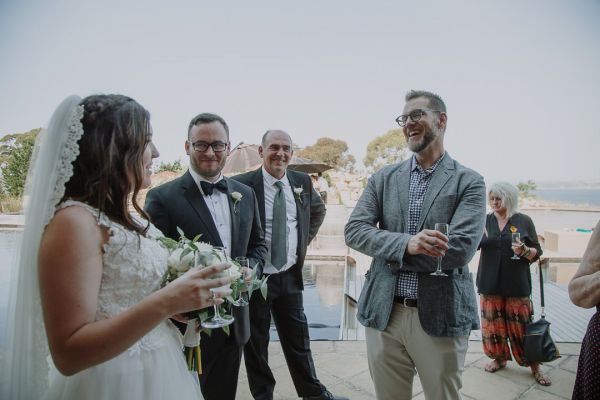 Caitlin and Dylan's wedding day in Taroona, frame 142