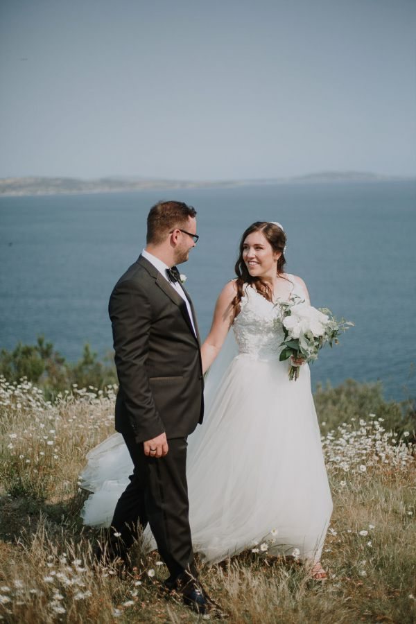 Caitlin and Dylan's wedding day in Taroona, frame 151