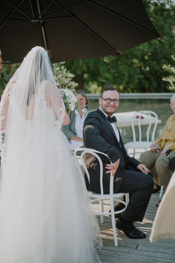 Caitlin and Dylan's wedding day in Taroona, frame 163