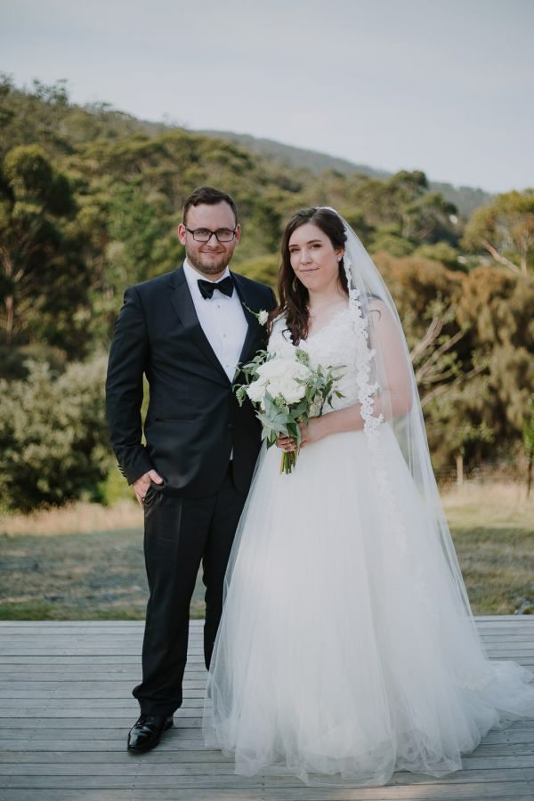 Caitlin and Dylan's wedding day in Taroona, frame 166